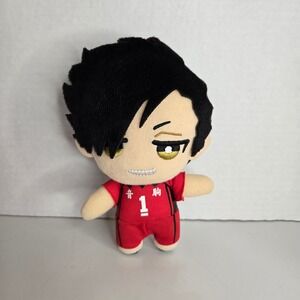 Haikyuu Anime Plush Mascot Keychain Tetsuro Kuroo Tomonui 6" Banpresto Toy